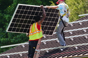 Solar Installation at Sandy Point